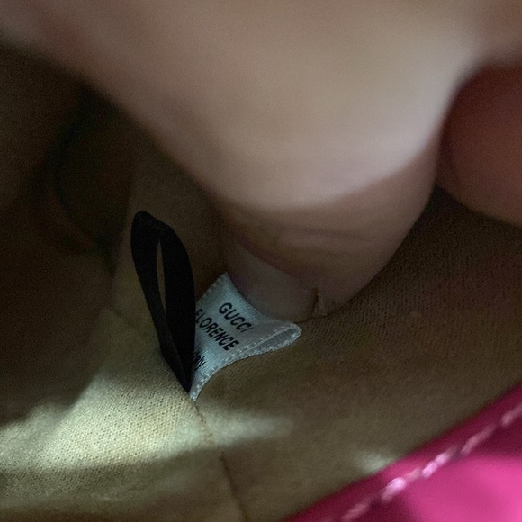 Gucci Marmont pink velvet mini bag - Picture 4 of 8